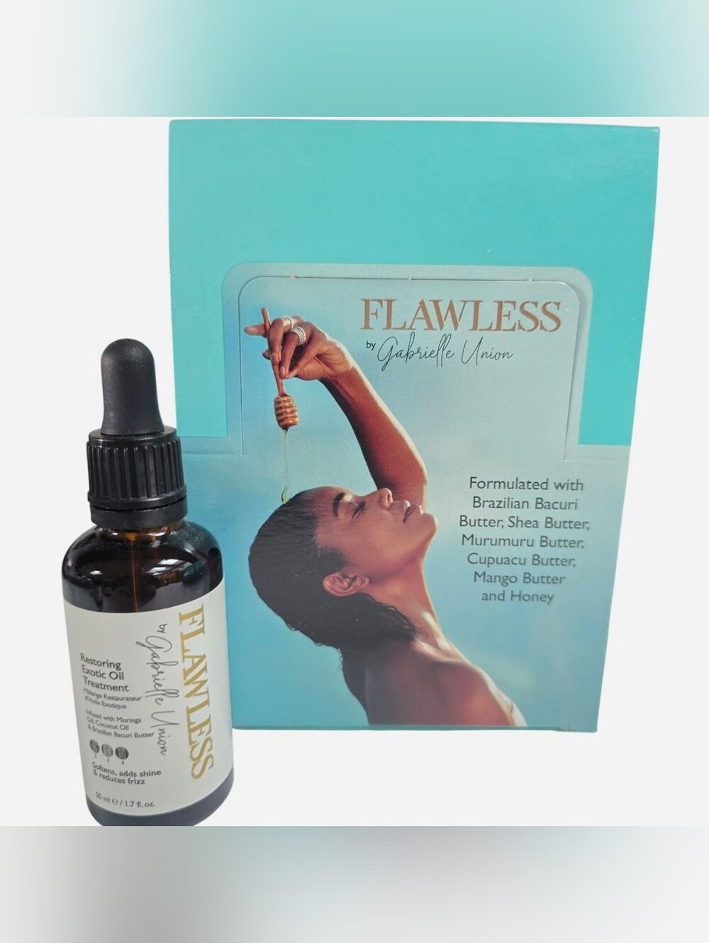 BUNDLE: Flawless by Gabrielle Union Face Masques PLUS Restoring Hair & Scalp Oil